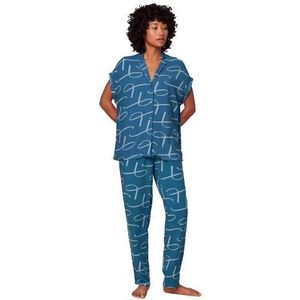 Triumph Pyjama Boyfriend Fit PW 01 (set, 2-delig)