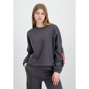 Alpha Industries Sweater Alpha Industries Women - Sweatshirts X-Fit Label OS Sweater Wmn