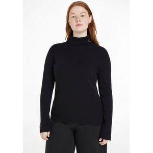 Calvin Klein Jeans Plus Coltrui PLUS CK ROLL NECK SWEATER met geborduurd ck monogram