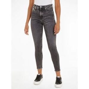 Calvin Klein Skinny fit jeans HIGH RISE SUPER SKINNY ANKLE in een klassiek 5-pocketsmodel