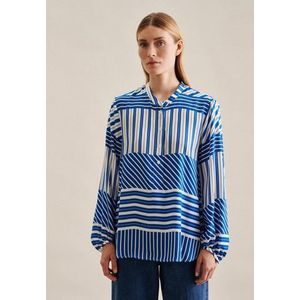 seidensticker Klassieke blouse Zwarte roos