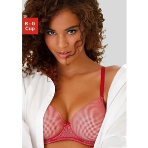 Lascana Bh met steuncups Invisible Pink met spacer-schalen, perfect onder witte kleding