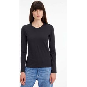 Calvin Klein Shirt met lange mouwen SMOOTH COTTON CREW NECK TEE LS