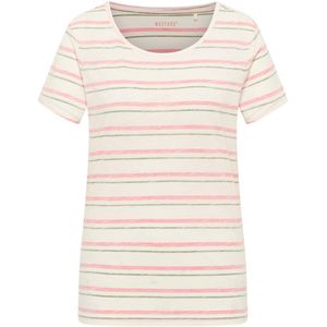 MUSTANG Shirt met korte mouwen Dames stijl Alma