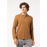Pierre Cardin poloshirt met lange mouwen