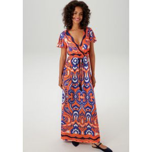 Aniston CASUAL Maxi-jurk met extravagante, grootschalige print - nieuwe collectie