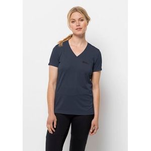 Jack Wolfskin Shirt met V-hals CROSSTRAIL T WOMEN