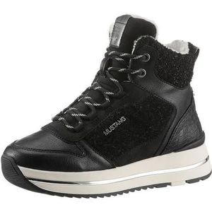 Mustang Shoes Winterlaarzen met beleg in kroko-look