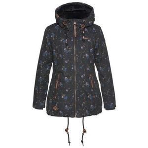 Ragwear Functionele parka ZUZKA FLOWERS O Outdoorjack in all-over-bloemenprint-design, waterproof fabric