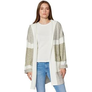 Mavi Jeans Cardigan HOODED met capuchon in streepdesign