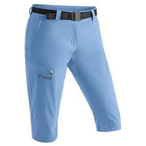 Maier Sports Capribroek Inara slim 3/4 Dames wandelbroek, ademende outdoorbroek, 3/4 broek met 3 zakken