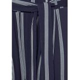 Lascana Culotte in paperbag look, luchtige jersey broek, casual (Met een bindceintuur)