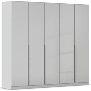 rauch Draaideurkast Kledingkasten kast garderobe AGORDO met glazen front doordachte binnenuitrusting, in 6 breedtes en 2 hoogtes made in germany