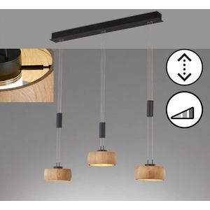 Honsel Leuchten Hanglamp Shine-Wood (1 stuk)