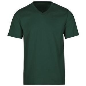Trigema T-shirt Trigema V-Shirt DELUXE katoen (1-delig)