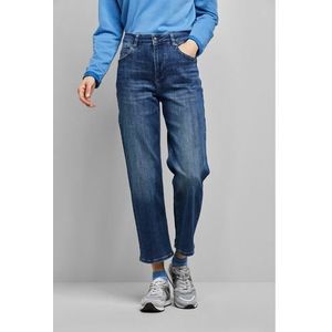 Bugatti 5-pocket jeans van elastische katoenstof in relax fit