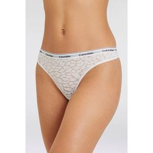 Calvin Klein T-string HIGH LEG THONG met ck-logo op de tailleband