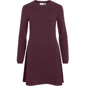 Vila Gebreide jurk VICOMFY A-LINE O-NECK KNIT DRESS - NOOS