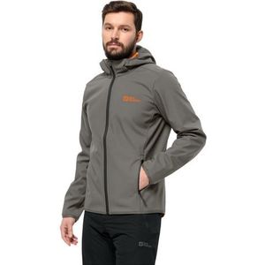 Jack Wolfskin Softshell-jack BORNBERG HOODY M winddicht, waterafstotend