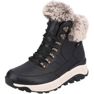 Rieker EVOLUTION Winterlaarzen Hightop sneakers, veterschoenen, winterlaarzen met lamswolvoering