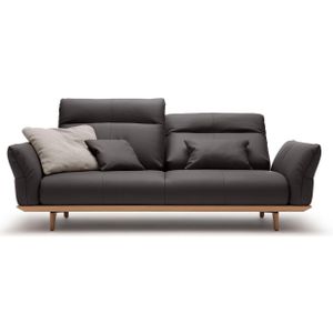 OTTO Hülsta Sofa 3-zitsbank Hs.460 Onderstel in eiken, poten in natuurlijk eiken, breedte 208 cm