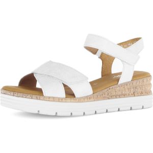 Gabor Sleehaksandaaltjes Genua , bandjessandaal, comfort-schoen, zomerschoen, stretchinzet, breedte g