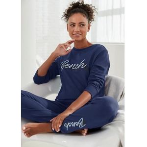 Bench. Loungewear Sweatshirt met logo-print en borduurwerk, loungepak