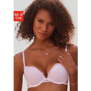 Vivance Push-up-bh rondom met gebloemd kant, dessous