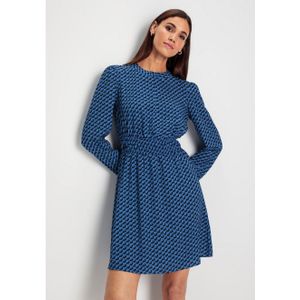 HECHTER PARIS Midi-jurk met elegante all-over print
