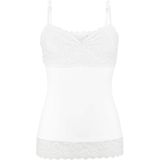 Nuance Modellerende top met leuke kant, basic dessous