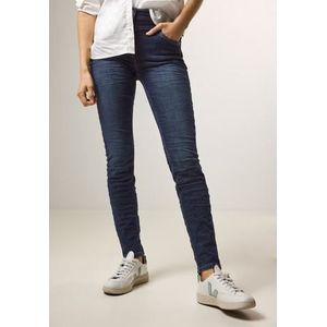 Cecil Slim fit jeans in blauwe wassing