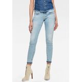 G-Star RAW skinny fit jeans Lynn Mid Skinny Ripped Edge Ankle Jeans met iets gerafelde zoom van de pijp