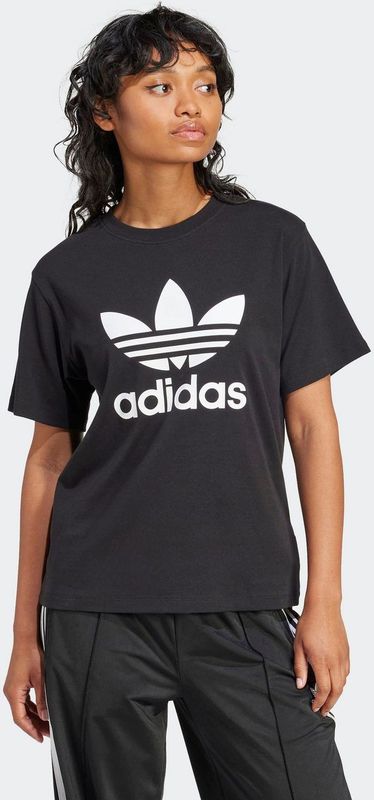 adidas Originals T-shirt TREFOIL TEE Basic shirt met grote trefoil logoprint