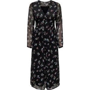 Only Midi-jurk ONLMALINA LIFE L/S MIDI DRESS PTM