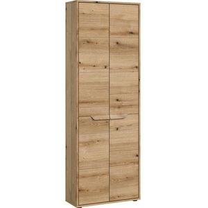 welltime Hoge kast Kayu, Höhe 189 cm, 2 Türen, 5 Einlegeböden