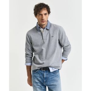 Gant Poloshirt met lange mouwen REG CHAMBRAY HEAVY RUGGER