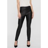 Vero Moda Imitatieleren broek VMGAYA MR PL LEGGING