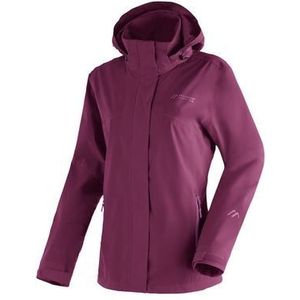 Maier Sports Outdoorjack Metor rec W Dames regenjack met capuchon, waterdicht, 2 buitenzakken, binnenzak