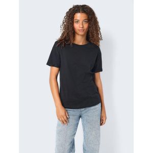 Noisy may T-shirt Nmbrandy S s Top Bg Noos 27010978 Black Dames