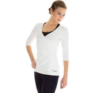 Winshape Wikkelshirt WS3 ¾-mouw