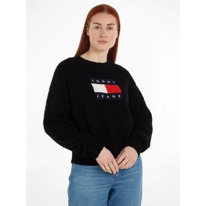 Tommy Jeans Curve Gebreide trui TJW CENTER FLAG SWEATER EXT