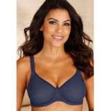 Petite fleur T-shirt-bh met beugel en grafische kant, basic dessous (Set van 2)