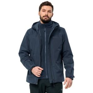 Jack Wolfskin Functioneel 3-in-1-jack TAUBENBERG 3IN1 JKT M met waterafstotende ritsen