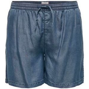 ONLY CARMAKOMA Short in denim-look