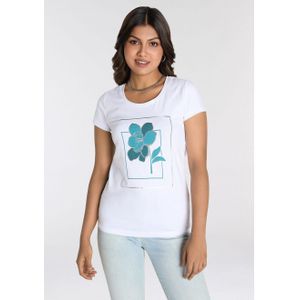 Laura Scott T-shirt met modieuze frontprint