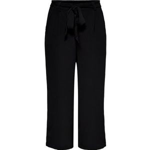 Only Palazzobroek ONLNOVA LIFE VIS CROP PALAZZO PANT SOLID