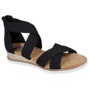 Skechers Sandalen DESERT KISS- zomerschoen, sandaal, keilhak, met hielrits