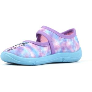 Richter Pantoffels WMS: middel Klittenbandschoen, kleuterschoen met schattige eenhoornprint