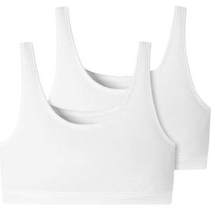 Schiesser Bustier 95/5 met elastische onderbusteband (Set van 2)