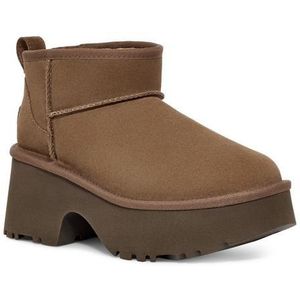 UGG Boots zonder sluiting CLASSIC ULTRA MINI NEW HEIGHTS Plateau laarzen, winterlaarzen, boots met aantrekhaak